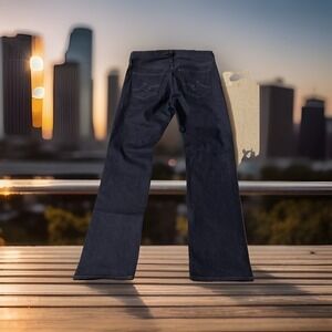 AG Adriano Goldschmied Matchbox Slim Straight Blue Jeans, Sz 32/35